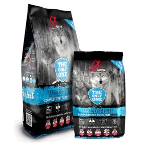   Wild Fish - száraztáp 85% friss halból , 3kg , Alpha Spirit
