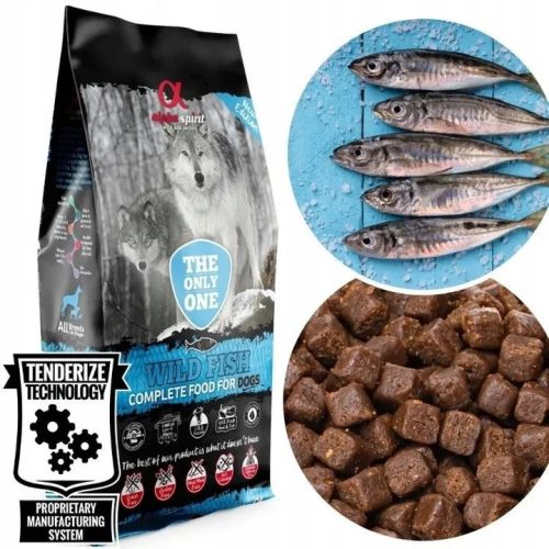 Wild Fish - száraztáp 85% friss halból , 3kg , Alpha Spirit