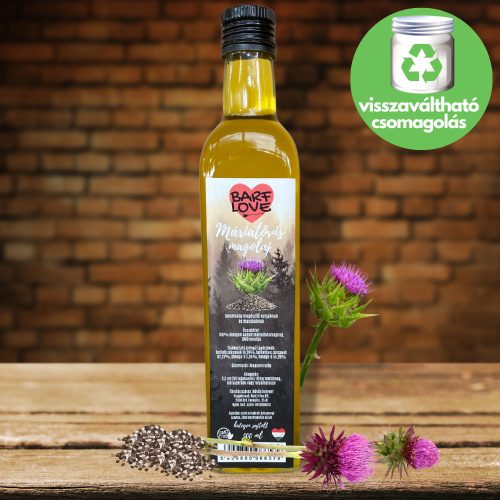 Máriatövismagolaj 500ml ,  Barf Love