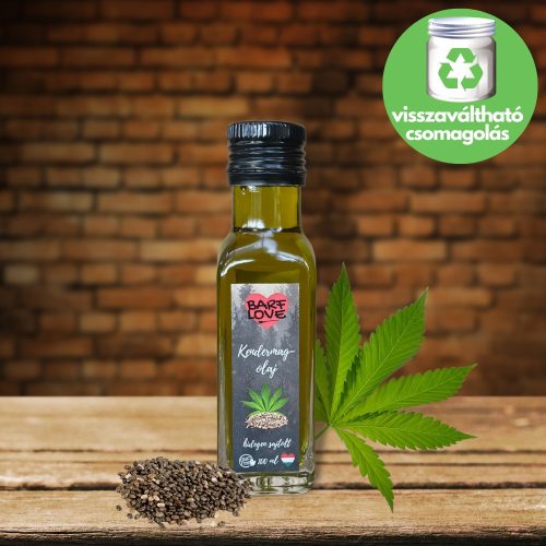 Kendermagolaj - hidegen sajtolt , 100ml , Barf Love