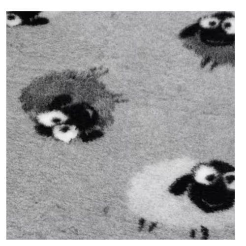 DryBed A+ Csúszásmentes fekhely - Bárány mintás - 100x75cm , Blovi