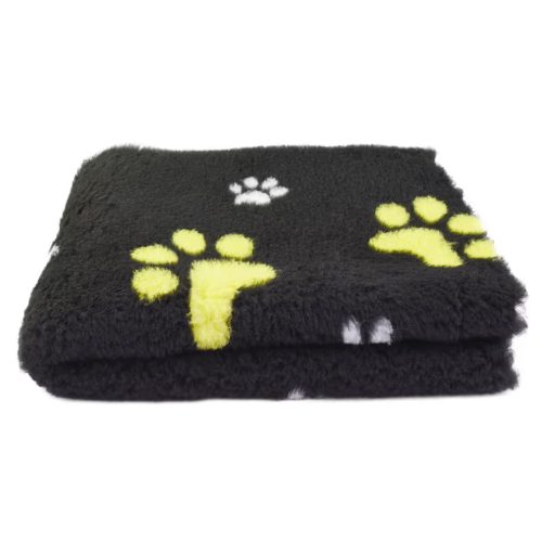 DryBed A+ Csúszásmentes fekhely - Fekete lime tappancs - 100x75cm , Blovi