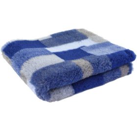   DryBed A+ Csúszásmentes fekhely - Kék kockás - 50x75cm , Blovi