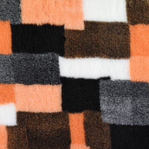 DryBed A+ Csúszásmentes fekhely - Narancs kockás - 100x75cm , Blovi