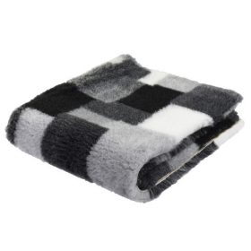   DryBed A+ Csúszásmentes fekhely - Szürke kockás - 100x75cm , Blovi