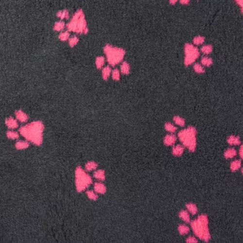 DryBed A+ Csúszásmentes fekhely - Antracit pink tappancs mintával - 100x75cm , Blovi