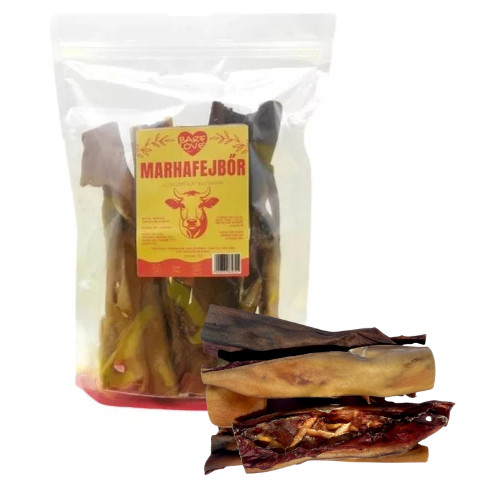 Marhafejbőr szárított rágcsa kutyáknak , 250g , Barf Love