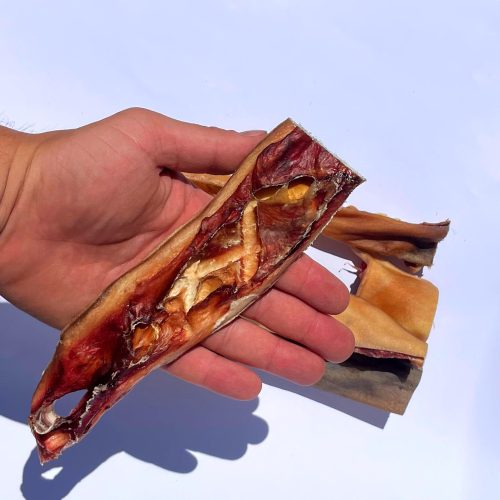 Marhafejbőr szárított rágcsa kutyáknak , 250g , Barf Love