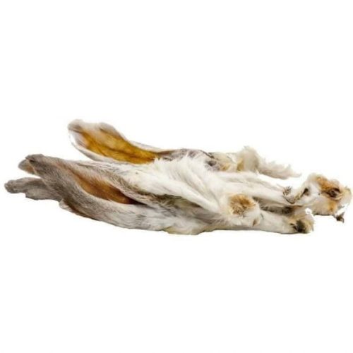 Nyúlfül szőrös - szárított rágcsa kutyáknak , 1kg , Barf Love