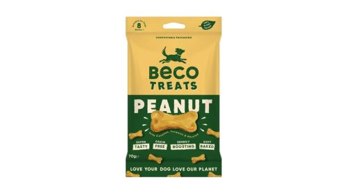 Vegán jutalomfalat - Földimogyoró kókusszal és kurkumával , Beco Pets