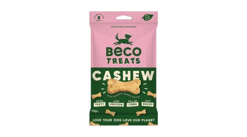 Vegán jutalomfalat - Kesudió tökmaggal és sárgarépával , Beco Pets