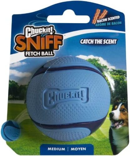 Chuckit Sniff Bacon illatú labda M , Chuckit