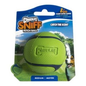 Chuckit Sniff mogyóróvaj illatú labda M , Chuckit