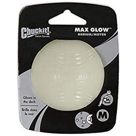 Chuckit Max Glow Ball , M , VILÁGÍTÓS