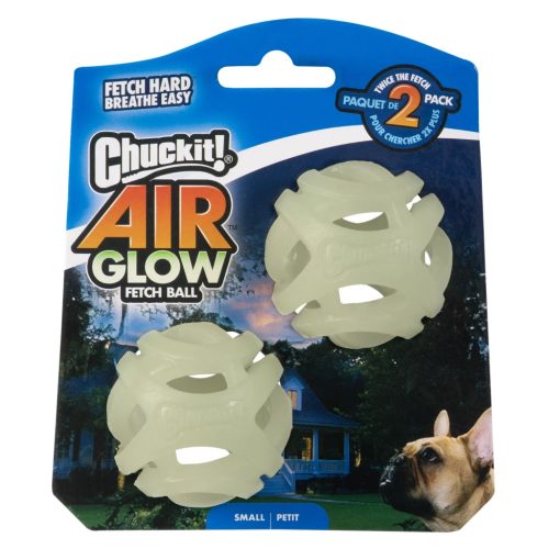 Chuckit Max Glow Air Fetch ball 2db , S , LÉLEGZŐ és VILÁGÍTÓS labda