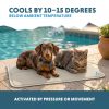 Hűtőmatrac kutyáknak és macskáknak , M , Bézs , Coolpets