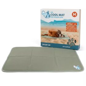   Hűtőmatrac kutyáknak és macskáknak , M , Zöld , Coolpets