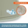Hűtőmatrac kutyáknak és macskáknak , M , Zöld , Coolpets