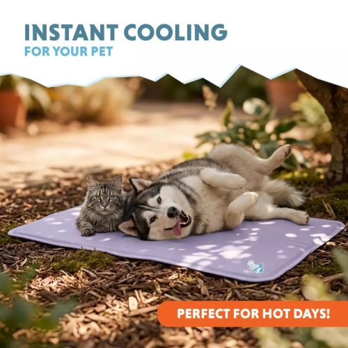 Hűtőmatrac kutyáknak és macskáknak , XL , Levendula , Coolpets