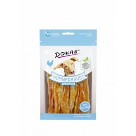 Csirkemell csíkok szárítva 70g , Dokas