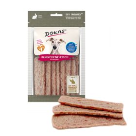 Nyúlhús csíkok szárított , Dokas