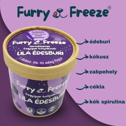 Kutyafagyi - LILA ÉDESBURI , Furry Freeze
