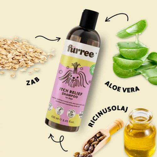 Itch Relief - Természetes kutyasampon - viszkető, irritált bőrre , fürree