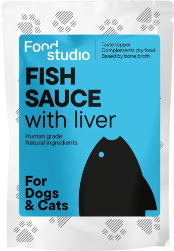 Bio vöröshal csontlé pisztrángmájjal kutyáknak és macskáknak  , Food Studio