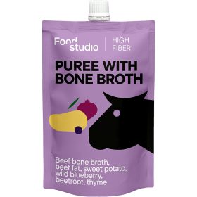   Marhahús püré céklával, áfonyával és édesburgonyával , Food Studio