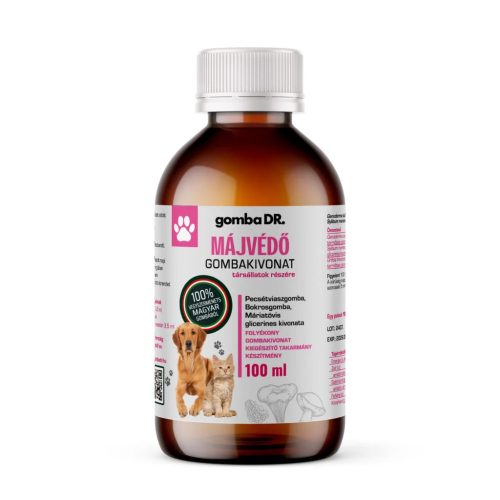 MÁJVÉDŐ folyékony gombakivonat , 50ml , Gomba dr