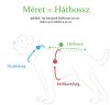 Milford esőkabát kutyáknak hámhoz is , SÁRGA , Hunter