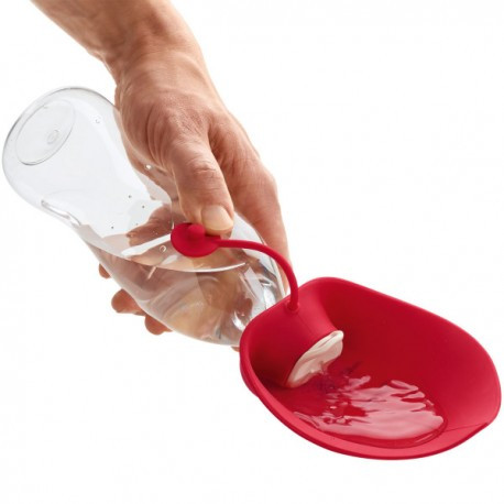 Kulacs - Ivóflakon szilikontállal , Hunter Outdoor List