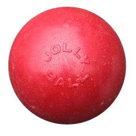 Jolly Bounce-n Play - 15cm - rágásbíztos labda - piros