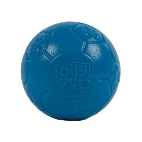 Jolly Ball Mini Soccer 7,5cm - rágásbiztos labda - Kék