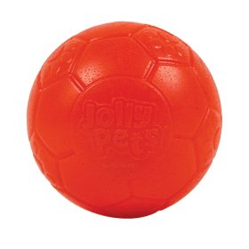 Jolly Ball Mini Soccer 7,5cm - rágásbiztos labda - Narancs