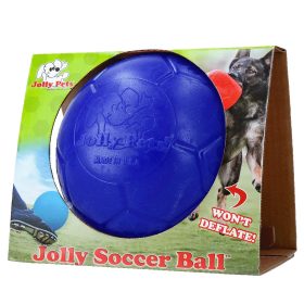 Jolly Soccer Ball - 20cm -rágásbiztos labda - KÉK