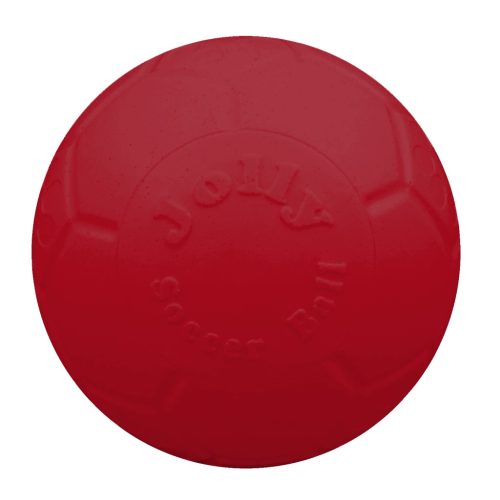 Jolly Soccer Ball - 20cm -rágásbiztos labda - PIROS