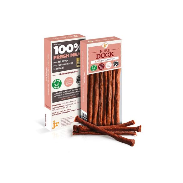 100% Kacsahús stick 50 g, JR Pet Products