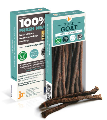 100% Kecskehús stick 50 g, JR Pet Products