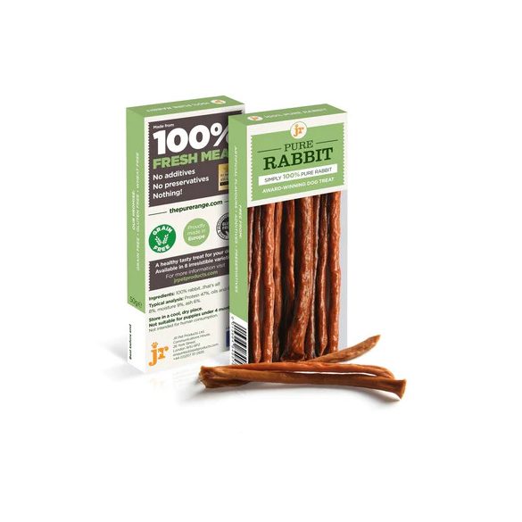 100% Nyúlhús stick 50 g, JR Pet Products