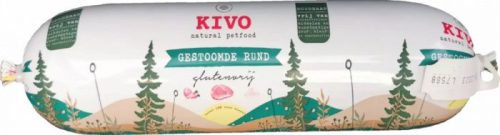 Párolt marhahús zöldséggel, gyümölccsel 600g , Kivo