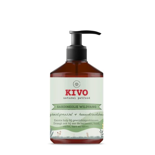 Szardíniaolaj zöldajkú kagylóval és cápaporccal 500ml , Kivo