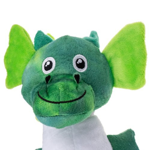 Dragon plüss sárkány kötéllel piros , Kong