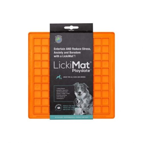 LICKIMAT® CLASSIC PLAYDATE™_ NARANCS