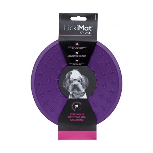 LickiMat® Splash™ nyalogató tál - Lila
