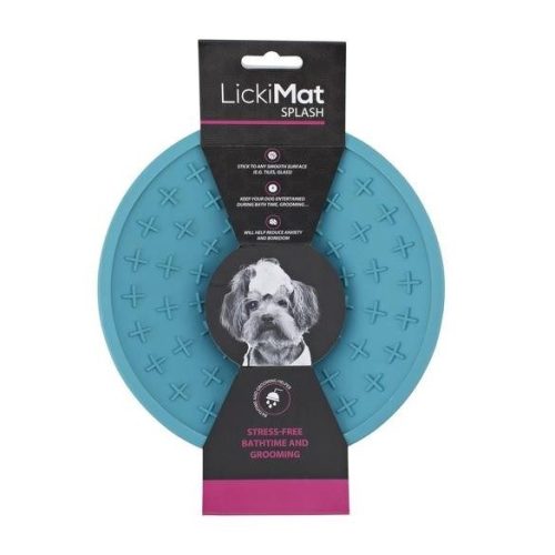 LickiMat® Splash™ nyalogató tál - Türkiz 