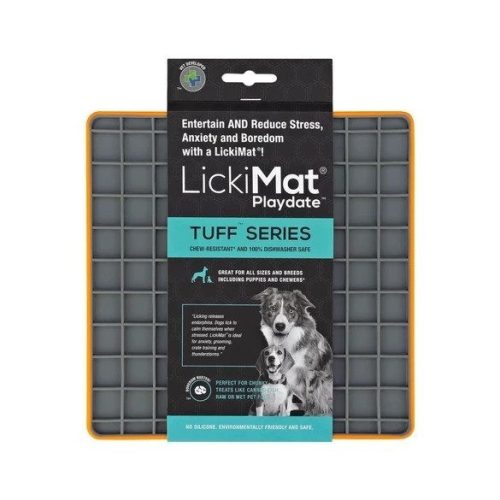 LICKIMAT® TUFF PLAYDATE™_ NARANCS