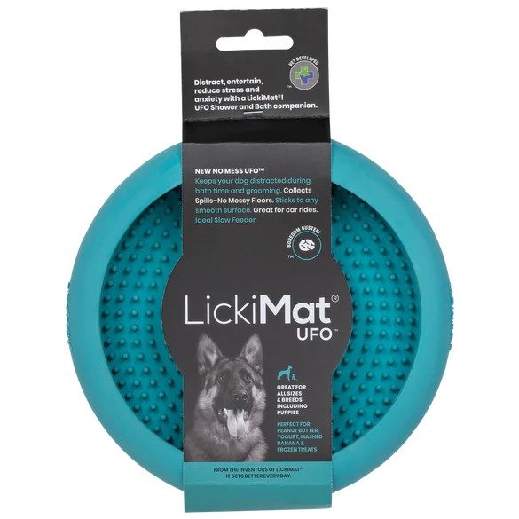 LickiMat® Ufo™ nyalogató tál - Türkiz