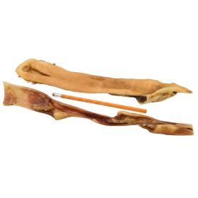   Marhafejbőr szárított rágcsa kutyáknak , 35cm , 500g , Lunderland