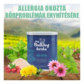   My Bulldog Herbs – NO ITCH – immuntámogatás Lactoferrinnel